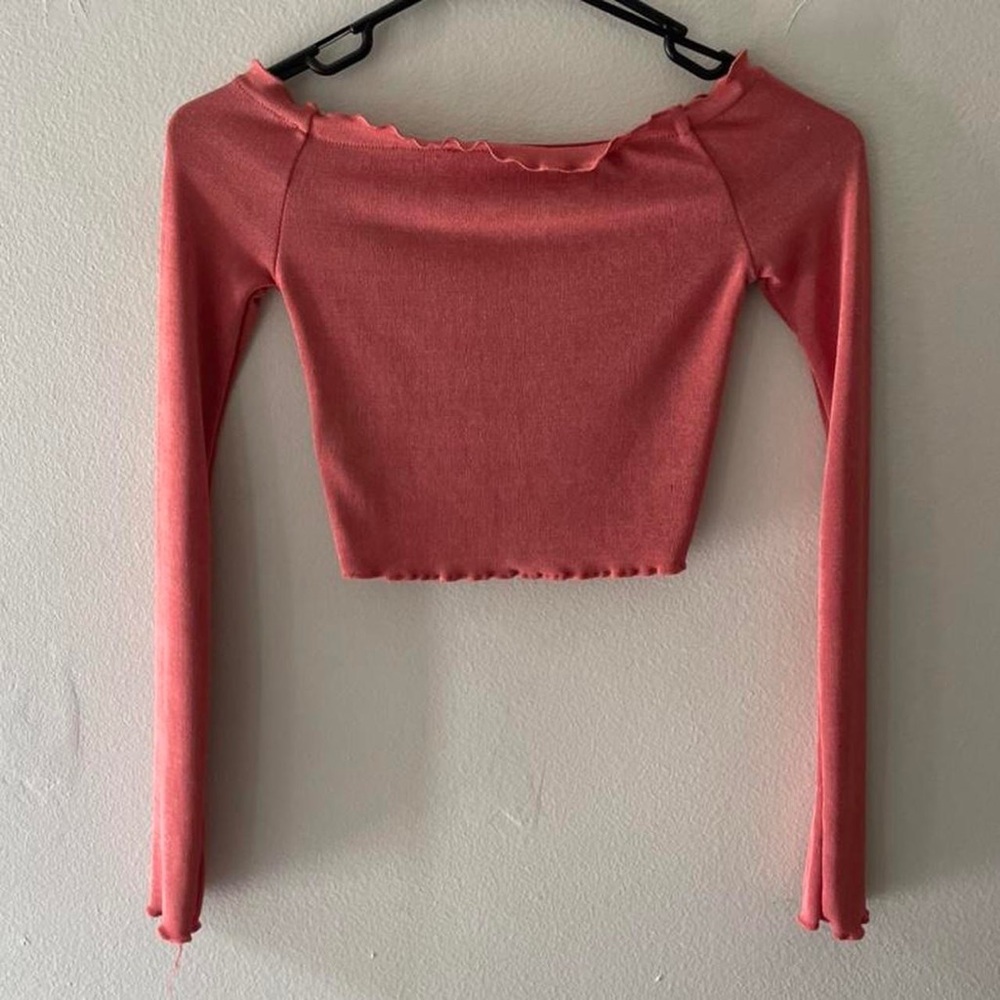 off the shoulder crop top